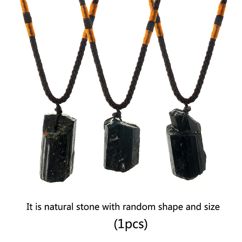 Natural Tourmaline Stone Necklace