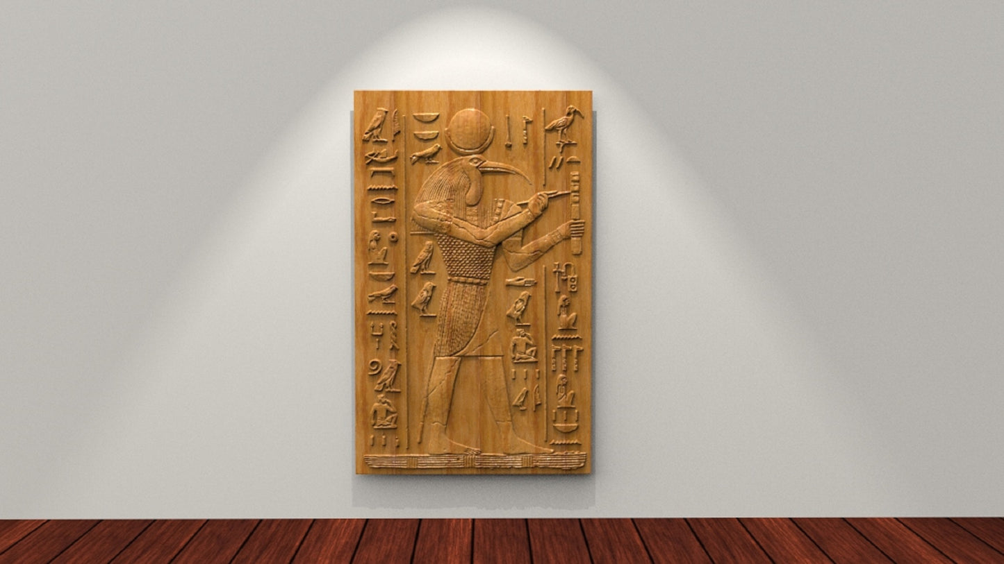 Thoth Egyptian Plaque