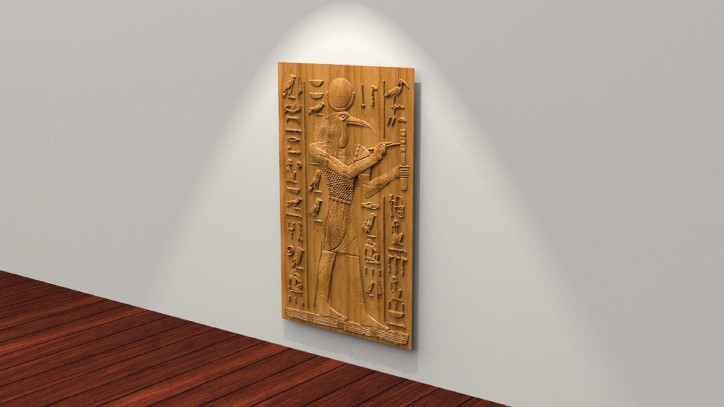 Thoth Egyptian Plaque